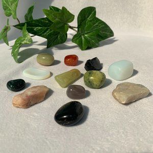 12pc Healing Natural Stones Bundle